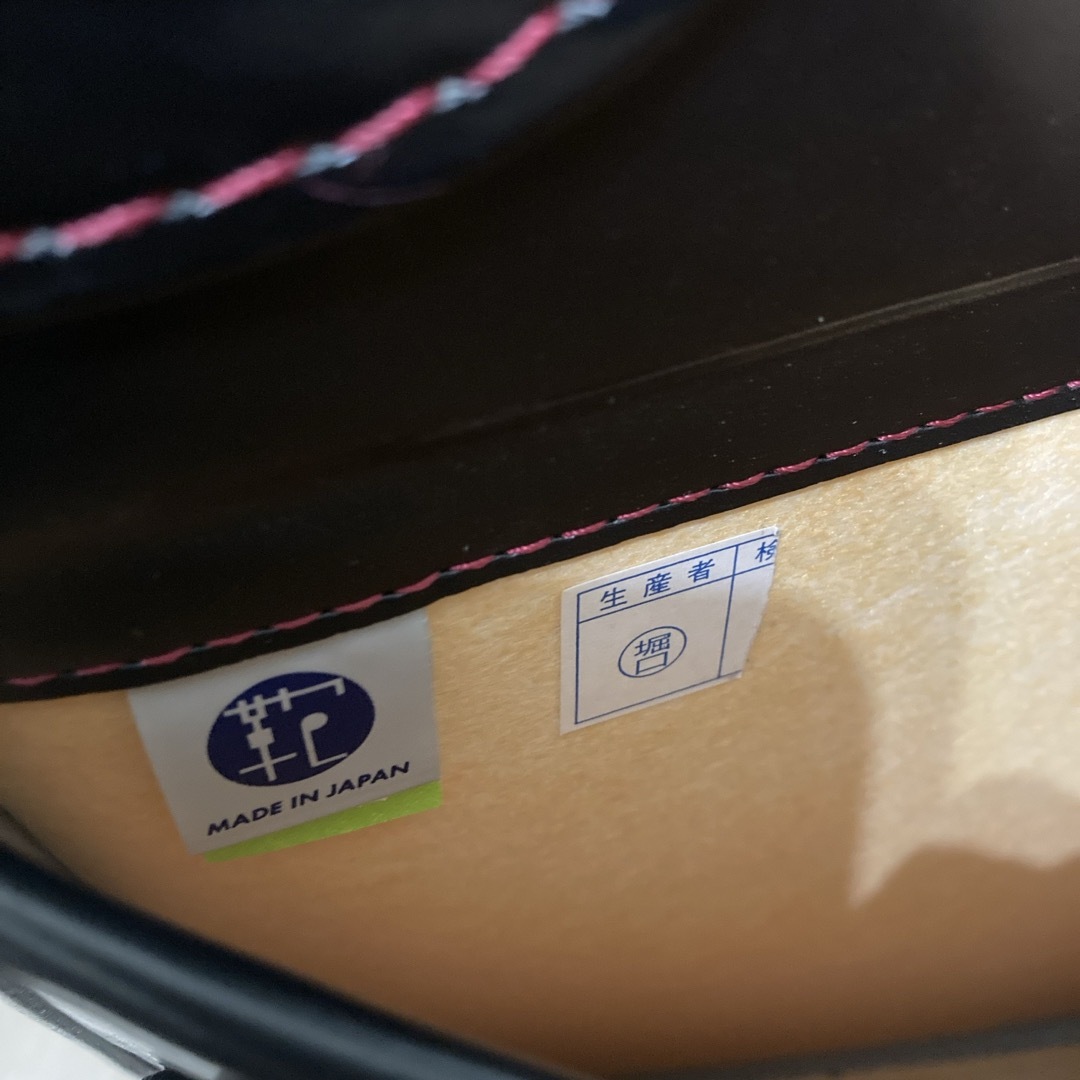 AEON(イオン)のランドセル　イオン　かるすぽ　日本製　黒　3年使用 キッズ/ベビー/マタニティのこども用バッグ(ランドセル)の商品写真