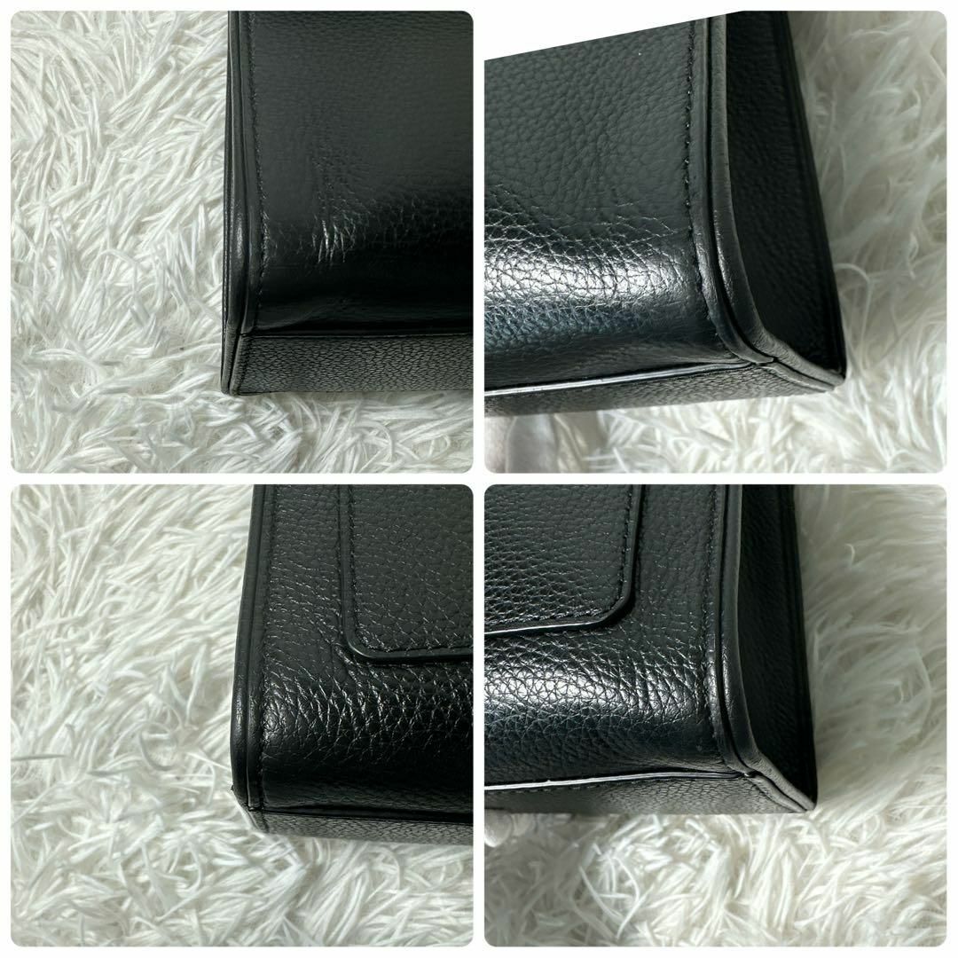 Furla(フルラ)のFURLA フルラ ハンドバッグ 2way ショルダーバッグ 黒 レザー 金金具 レディースのバッグ(ショルダーバッグ)の商品写真