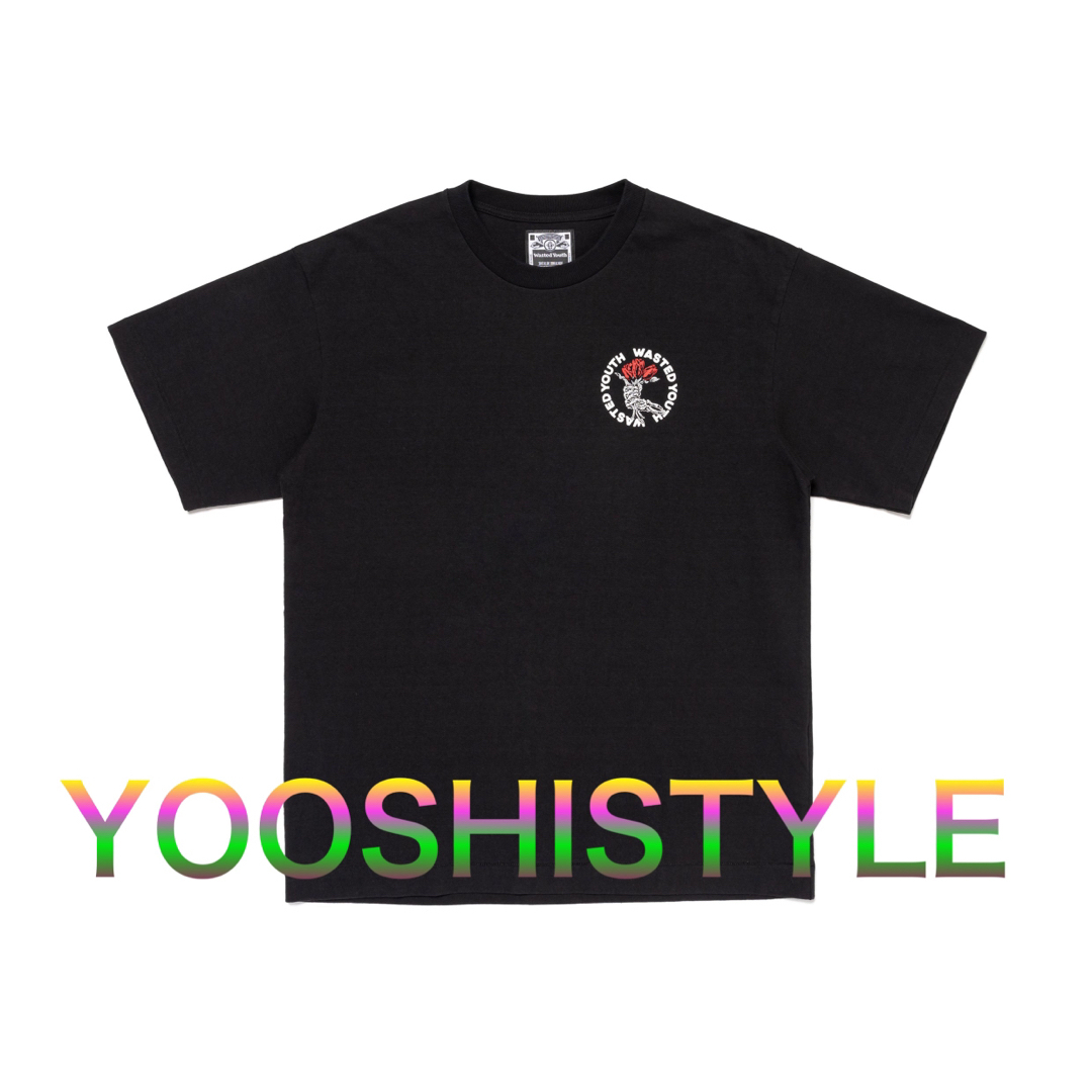 Wasted Youth T-shirt ウエステッドユース Lサイズ メンズのトップス(Tシャツ/カットソー(半袖/袖なし))の商品写真