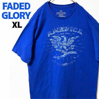 輸入品 FADED GLORY  半袖プリントTシャツ アメリカハクトウワシ (Tシャツ/カットソー(半袖/袖なし))