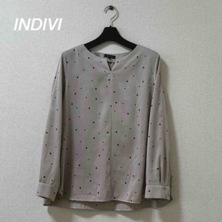 INDIVI インディヴィブラウス