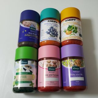 クナイプ(Kneipp)のクナイプ バスソルト 6本セット 6種類(入浴剤/バスソルト)