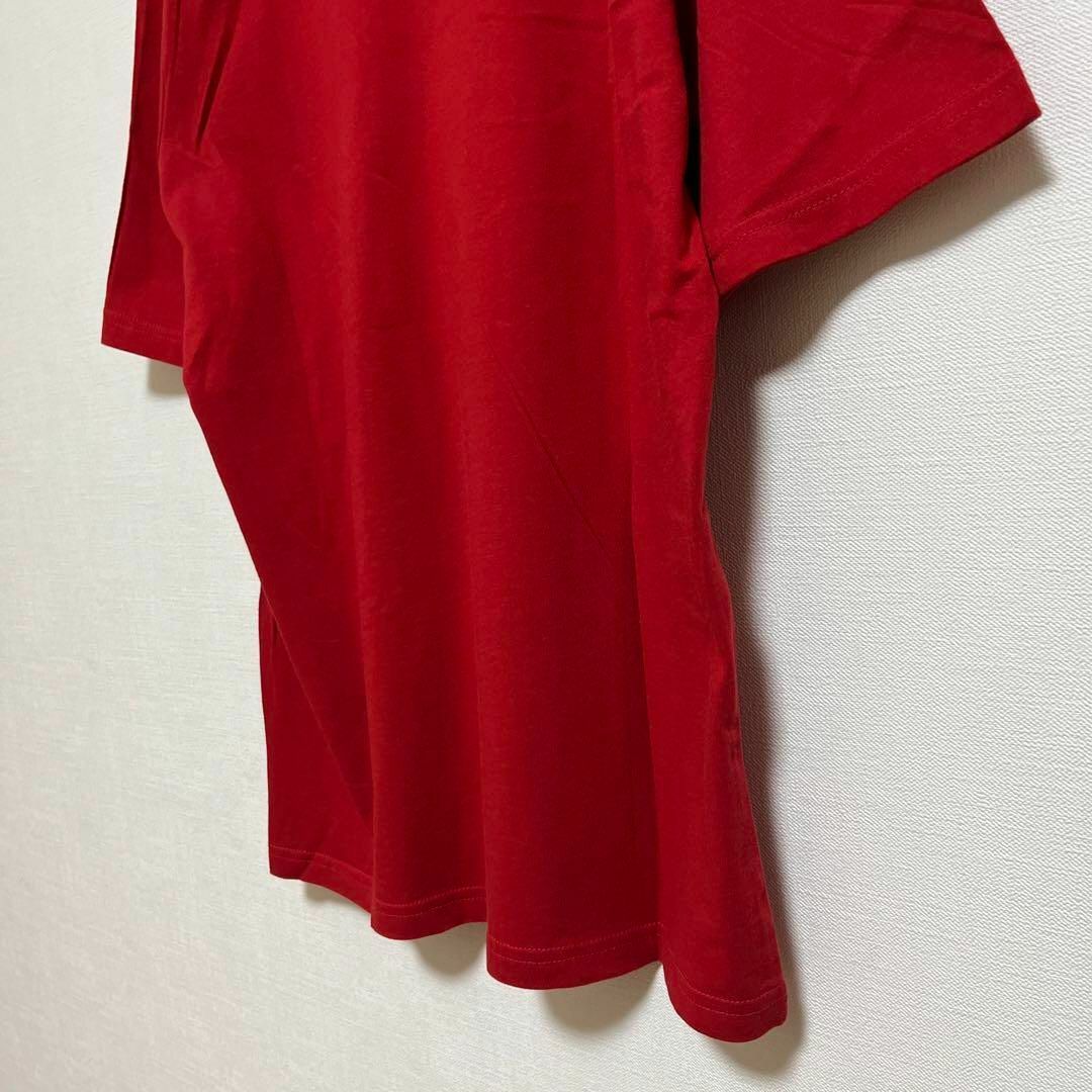 DOLCE MARA ドルチェマーラ　レディース　tシャツ 赤　M〜Ｌ レディースのトップス(Tシャツ(半袖/袖なし))の商品写真