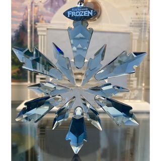 スワロフスキー(SWAROVSKI)のスワロフスキー　アナ雪　雪の結晶オーナメント　大特価！(置物)