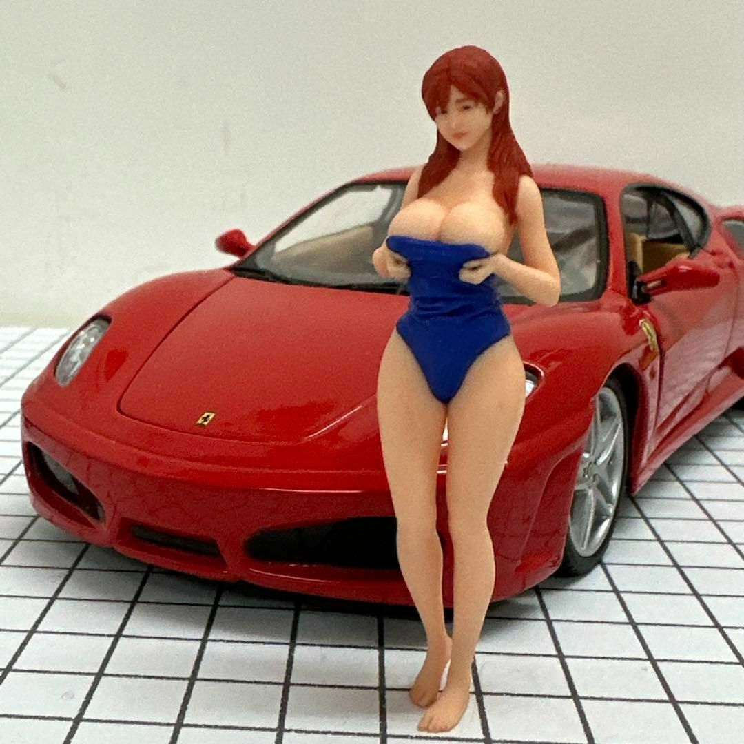 完成品　1/24 オーシャンコスモス　スクール水着姿　フィギュア　1/64より大 エンタメ/ホビーのフィギュア(その他)の商品写真