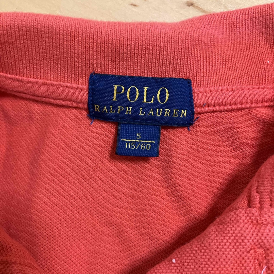 POLO RALPH LAUREN(ポロラルフローレン)のポロラルフローレン　ポロシャツ115cm キッズ/ベビー/マタニティのキッズ服男の子用(90cm~)(Tシャツ/カットソー)の商品写真