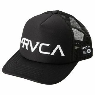 ルーカ(RVCA)のMr CARTOON RVCA 5PANEL TRUCKER HAT CAP 黒(キャップ)