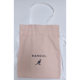 カンゴール(KANGOL)のKANGOL キャンバス 巾着 バック(トートバッグ)