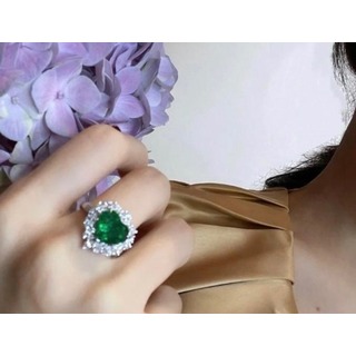 【在庫僅か】 指輪　レディース　女性　プレゼント　ダイヤ　セレブ　高級感　ギフト(リング(指輪))