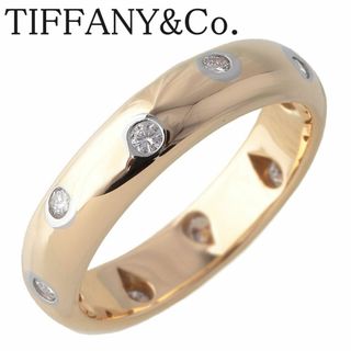 ティファニー(Tiffany & Co.)のティファニー ドッツ ダイヤ リング 12号 750YG 10ポイントダイヤ 新品仕上げ済 TIFFANY【16952】(リング(指輪))