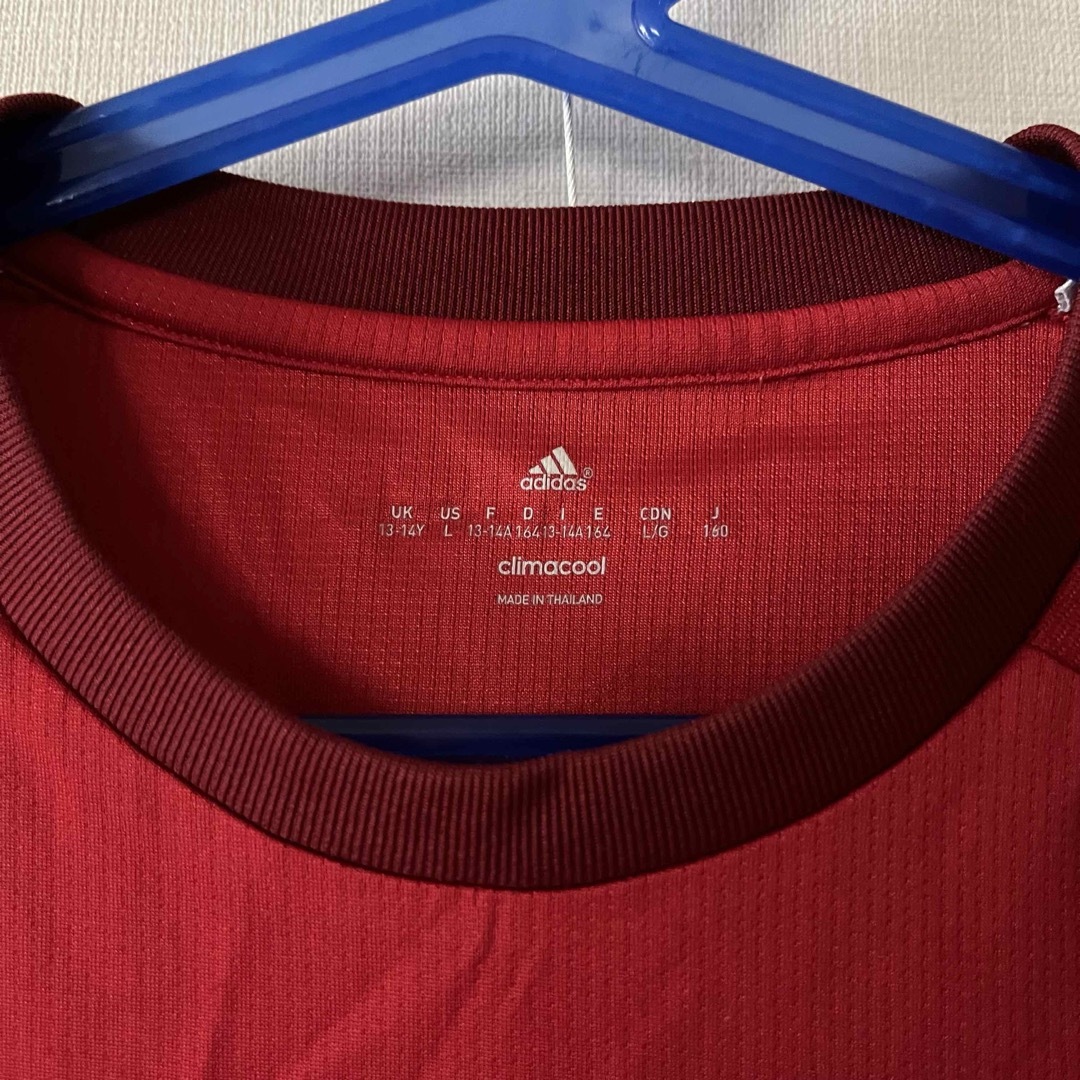 adidas(アディダス)のFC Bayern München バイエルン　ユニフォーム　160　ドイツ キッズ/ベビー/マタニティのキッズ服男の子用(90cm~)(Tシャツ/カットソー)の商品写真