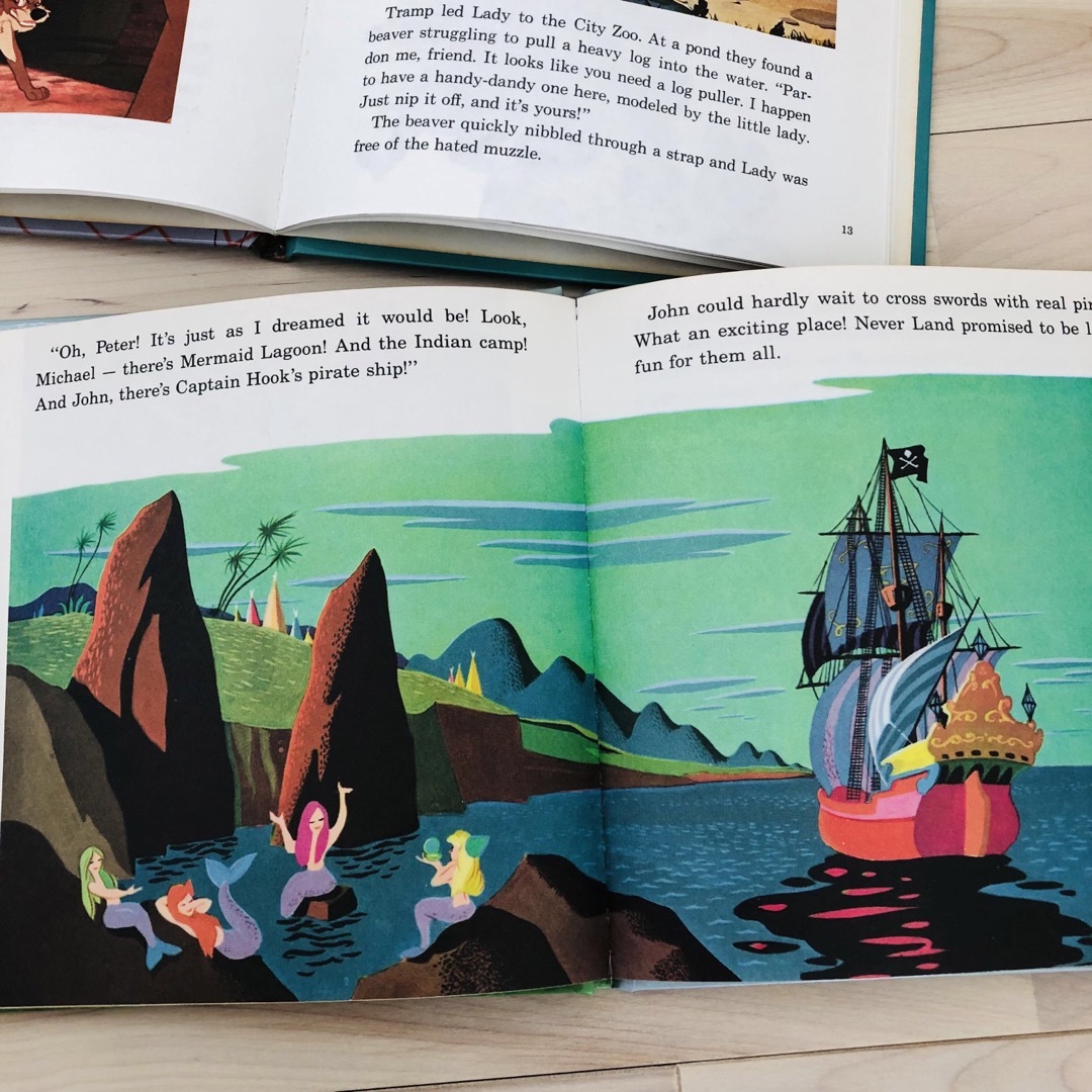 Disney(ディズニー)のLady  and the Tramp ピノキオ ピーターパン  3冊セット エンタメ/ホビーの本(絵本/児童書)の商品写真