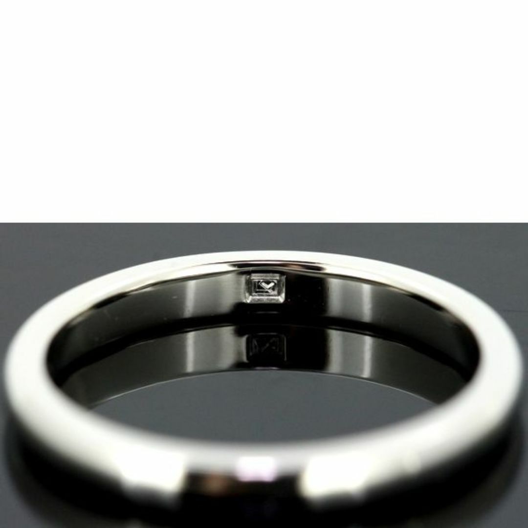ラザール ダイヤモンド 0.04ct リング Pt950 7号 レディースのアクセサリー(リング(指輪))の商品写真