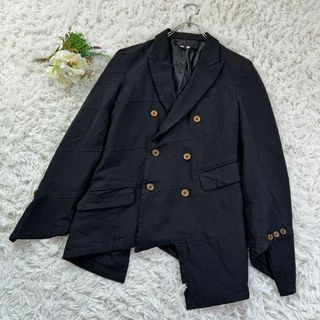 COMME des GARCONS COMME des GARCONS - 極美品 入手困難 コムコム ジャケット スパイラル S ポリ縮 アシンメトリー