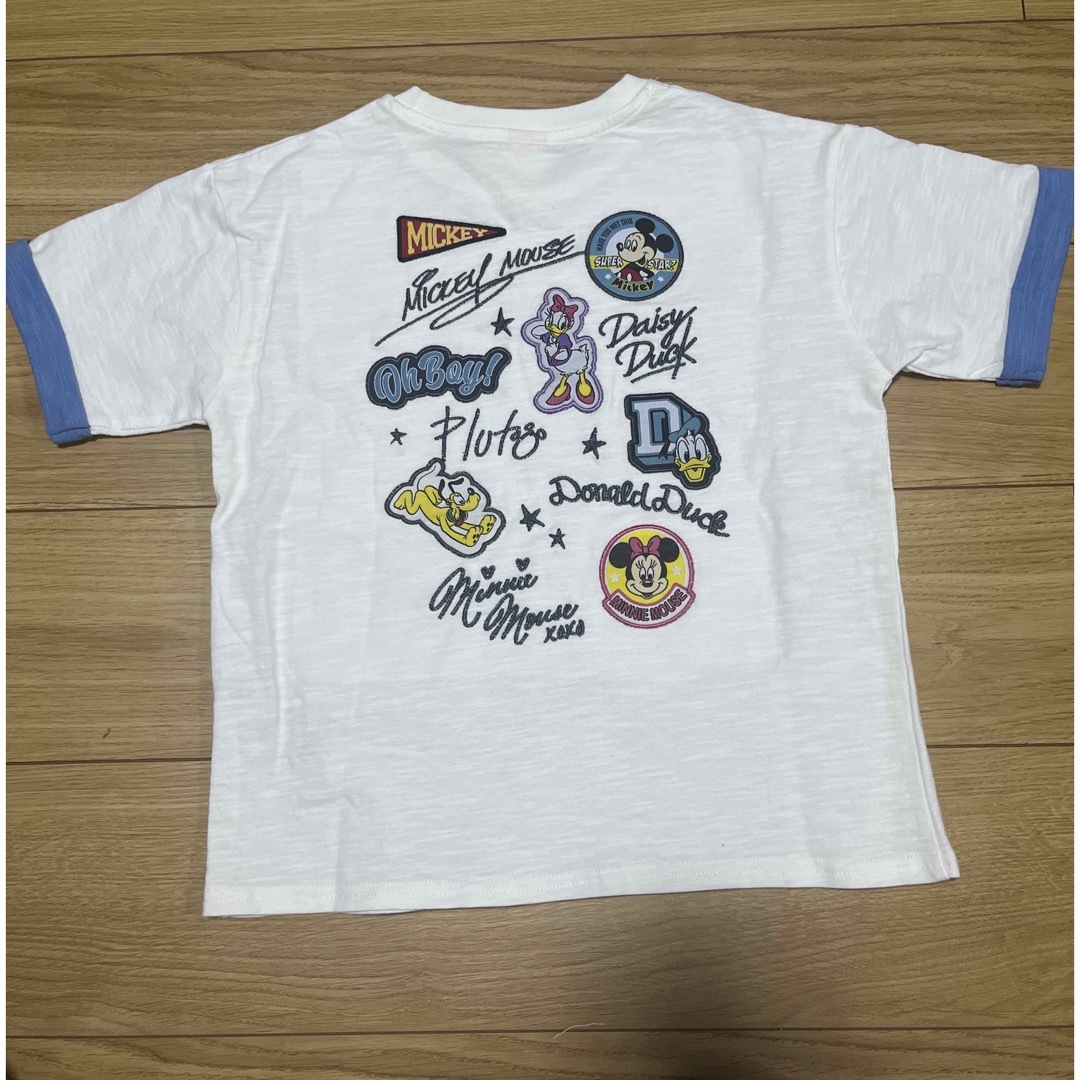 しまむら(シマムラ)のリトシー　ディズニー　ワッペンTシャツ　130 キッズ/ベビー/マタニティのキッズ服男の子用(90cm~)(Tシャツ/カットソー)の商品写真