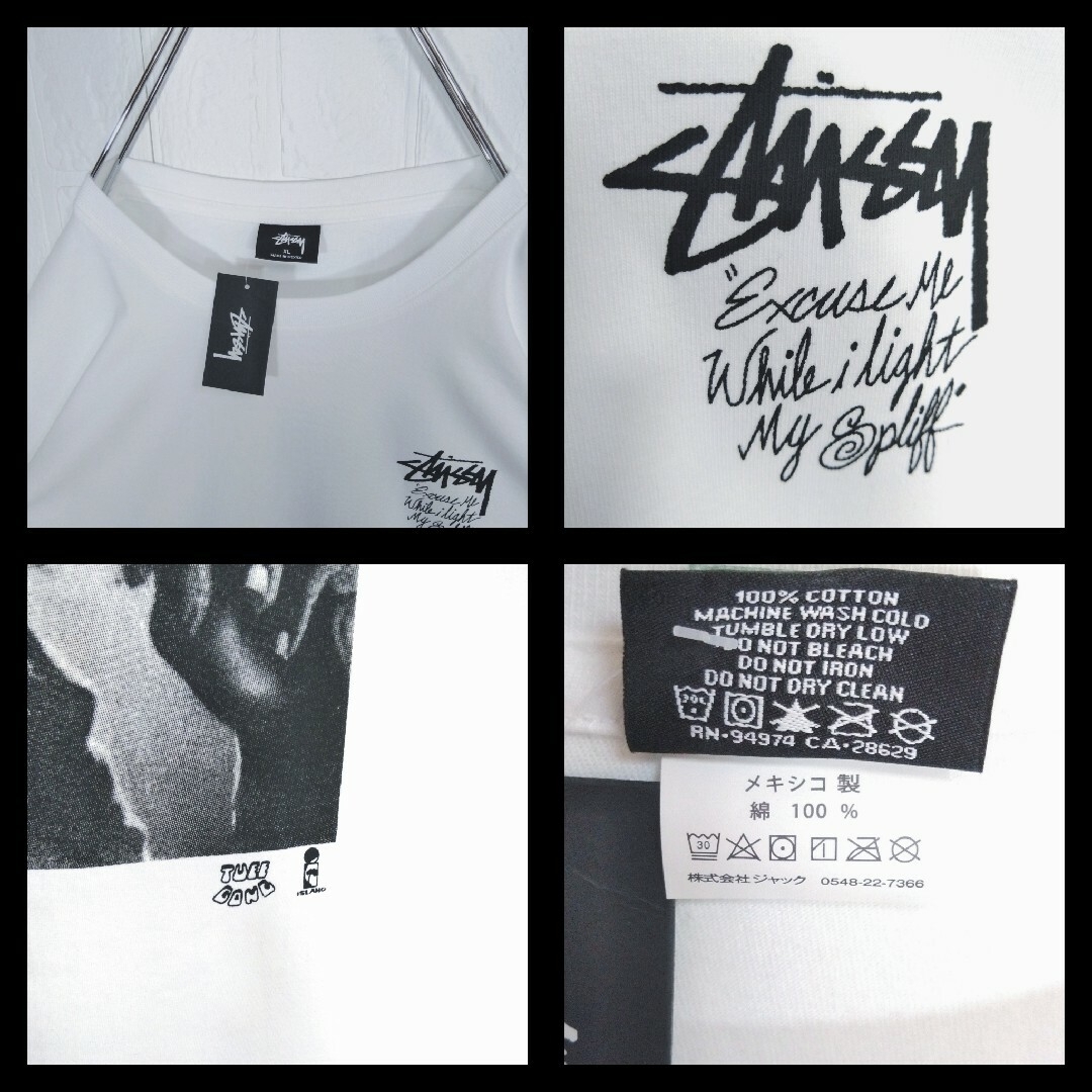 STUSSY(ステューシー)の《STUSSY/ステューシー》Bob Marley　Wネーム　フォト　Tシャツ メンズのトップス(Tシャツ/カットソー(半袖/袖なし))の商品写真