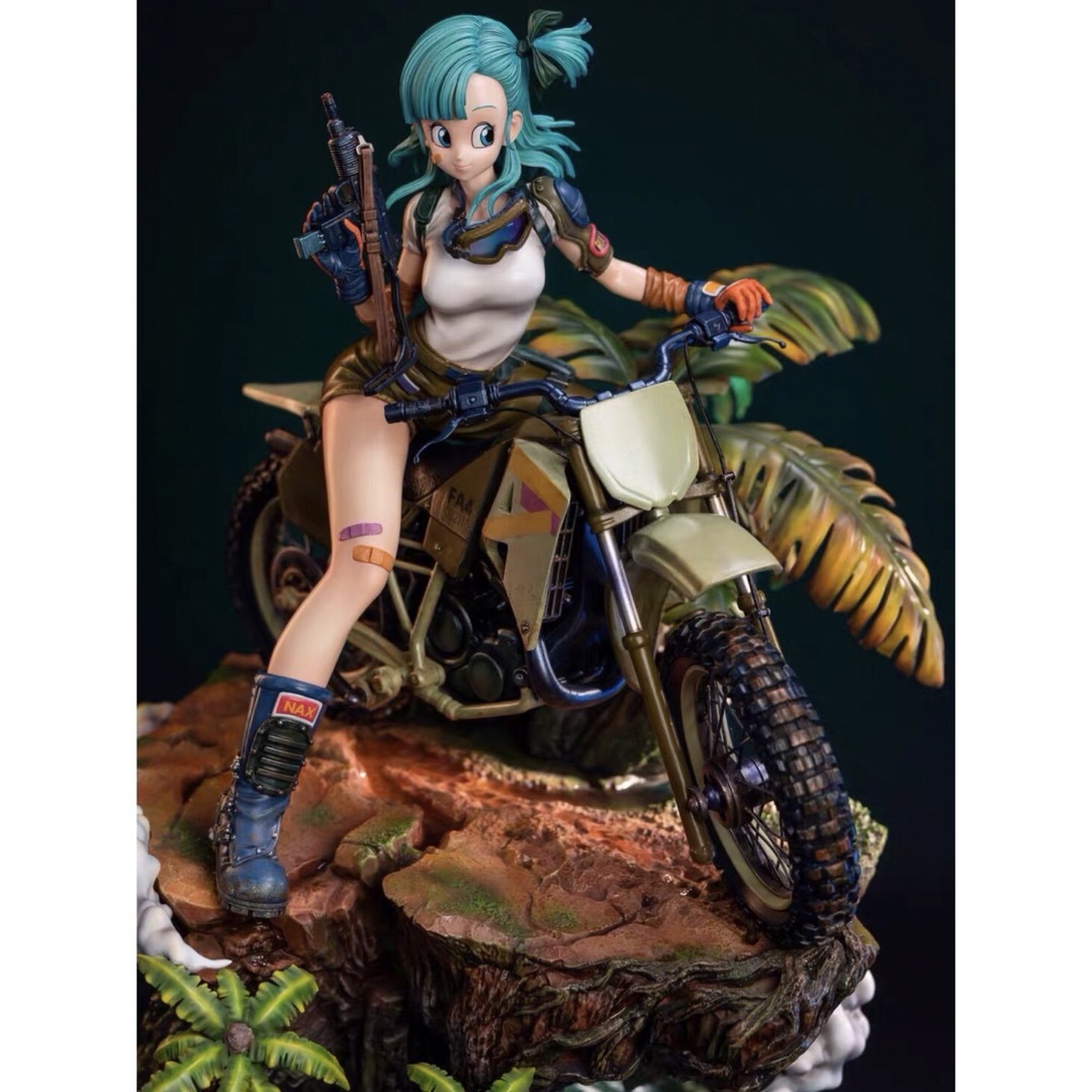 ドラゴンボール フィギュア ブルマ ガレージキット GK完成品の ドラゴンボール フィギュア ブルマ ガレージキット GK完成品の
