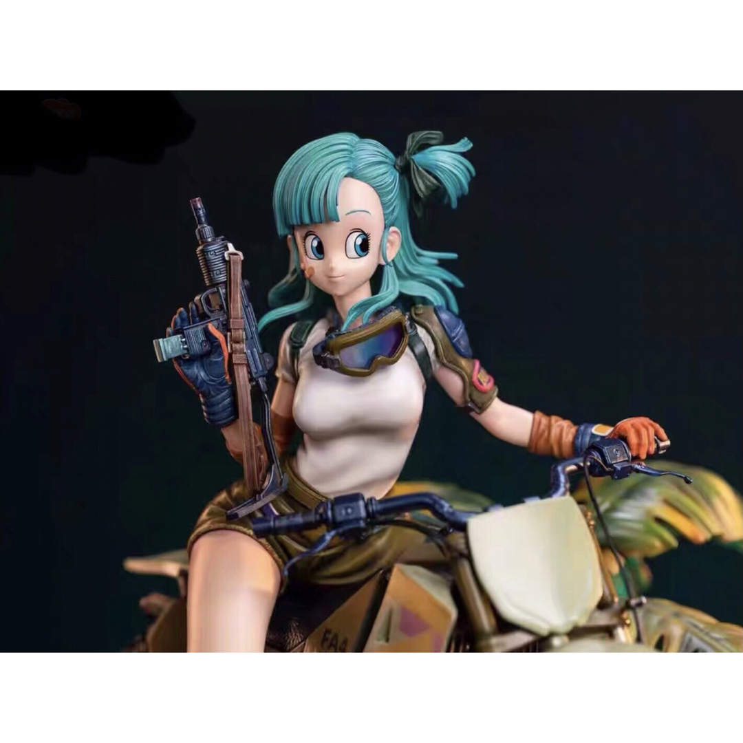 ドラゴンボール フィギュア ブルマ ガレージキット GK完成品の ドラゴンボール フィギュア ブルマ ガレージキット GK完成品の