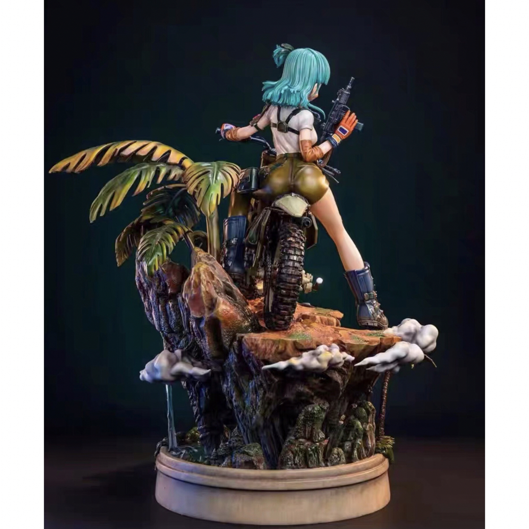 ドラゴンボール フィギュア ブルマ ガレージキット GK完成品の ドラゴンボール フィギュア ブルマ ガレージキット GK完成品の