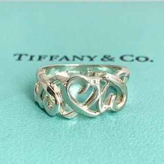 ティファニー(Tiffany & Co.)のティファニートリプル ラビング ハート パロマピカソ リング cw5(リング(指輪))