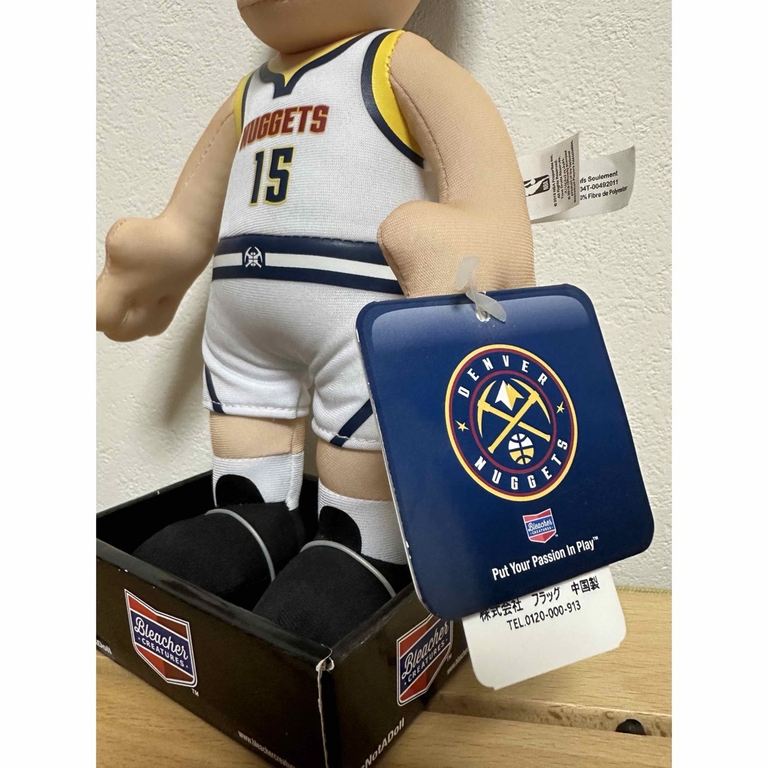 【新品未使用】NBA official ニコラヨキッチ人形 スポーツ/アウトドアのスポーツ/アウトドア その他(バスケットボール)の商品写真