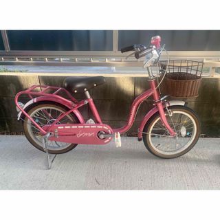 美品！子供用自転車　16インチ　クラシック風レトロ　愛知県引き取り！(自転車本体)