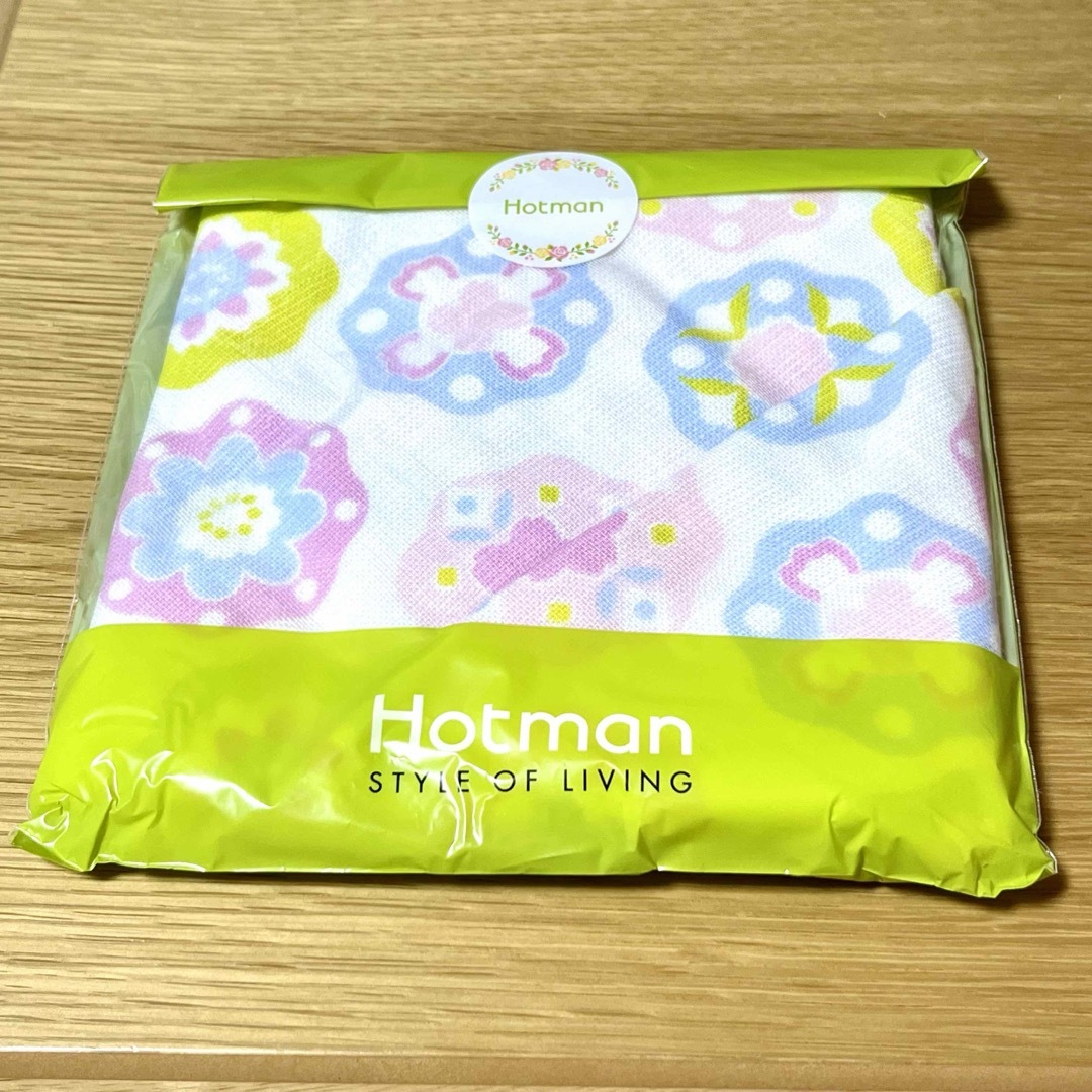 Hotman(ホットマン)の定価990円　ホットマン　Hotman フェイスタオル　日本製　ギフト　ガーゼ インテリア/住まい/日用品の日用品/生活雑貨/旅行(タオル/バス用品)の商品写真