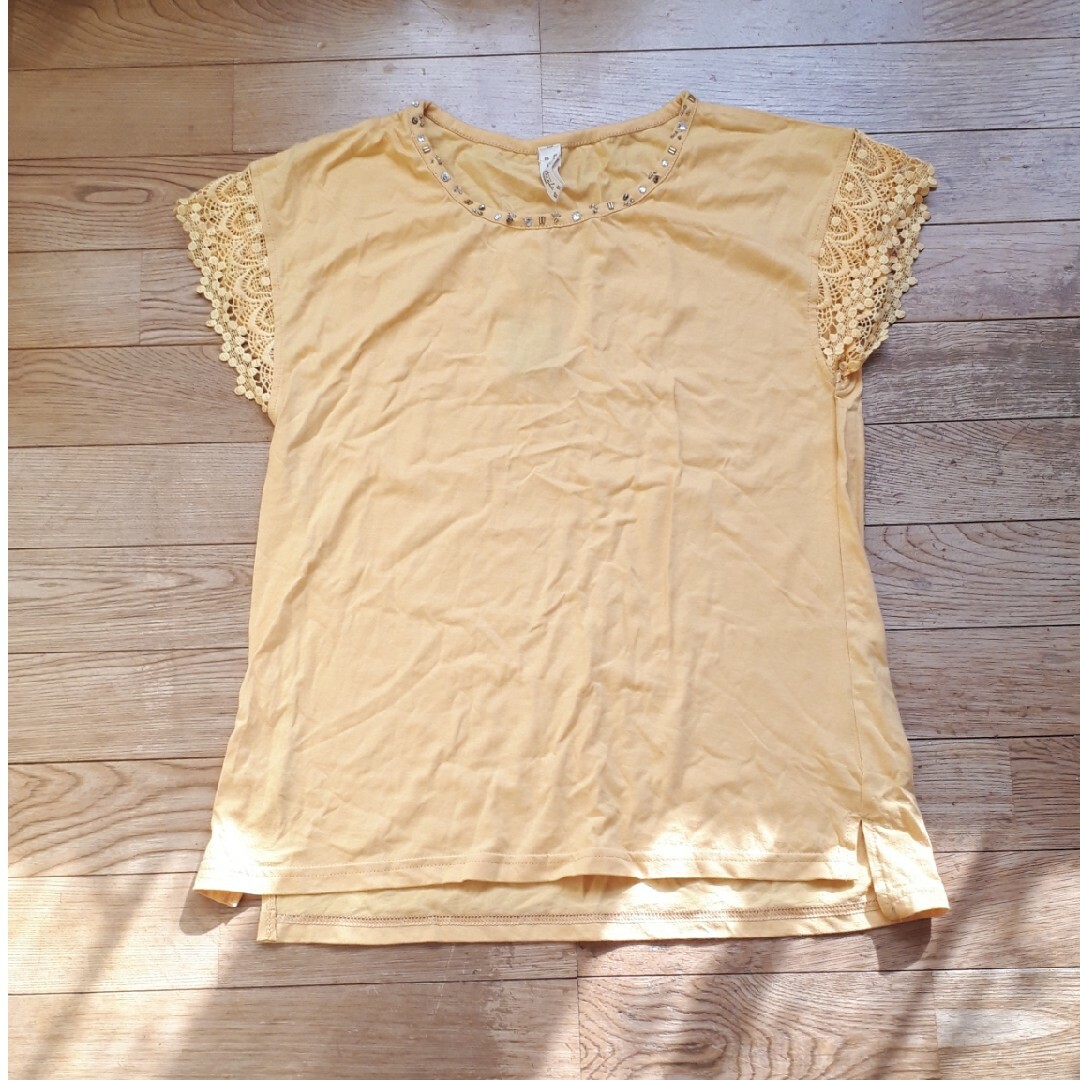 【新品　インド綿のTシャツ】 レディースのトップス(Tシャツ(半袖/袖なし))の商品写真