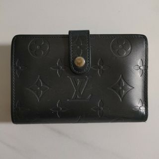 ルイヴィトン(LOUIS VUITTON)のルイヴィトン M65152 ポルトモネビエ ヴィエノワ 二つ折り財布　ネイビー(財布)