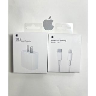 アップルウォッチ(Apple Watch)のApple純正 20W USB-C 電源アダプター Lightningケーブル(PC周辺機器)