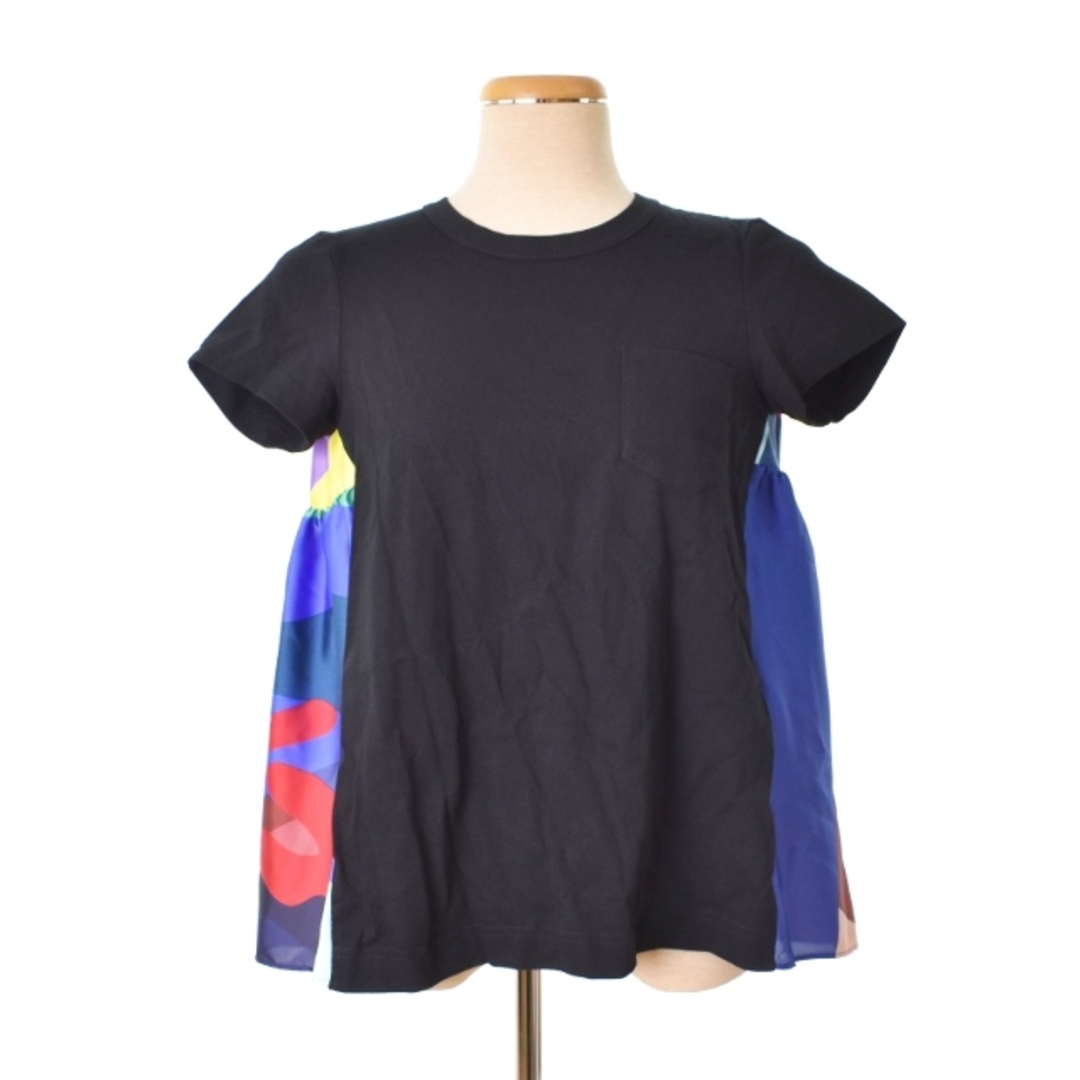 sacai(サカイ)のサカイ カウズ 21SS ドッキングTシャツ 半袖 バック総柄 21-05690 レディースのトップス(Tシャツ(半袖/袖なし))の商品写真