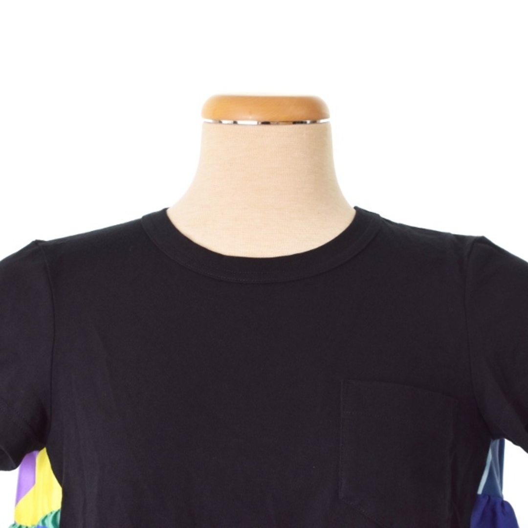 sacai(サカイ)のサカイ カウズ 21SS ドッキングTシャツ 半袖 バック総柄 21-05690 レディースのトップス(Tシャツ(半袖/袖なし))の商品写真