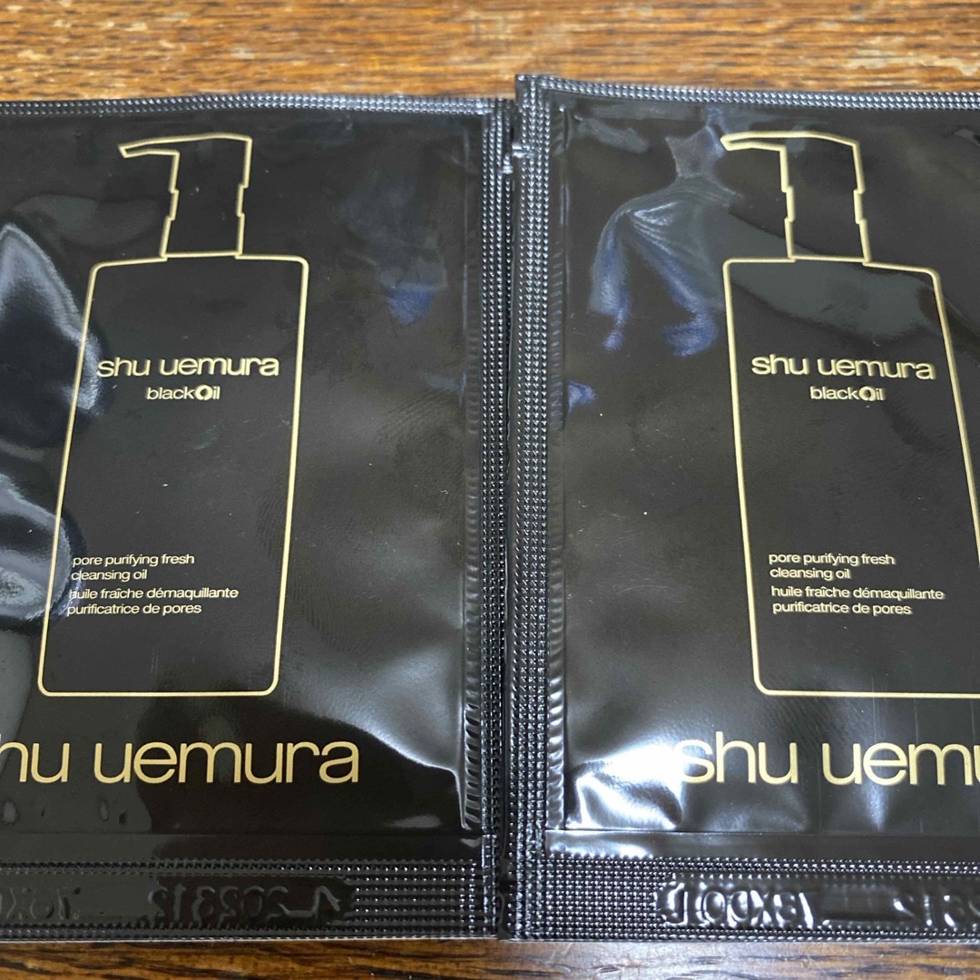 shu uemura(シュウウエムラ)のシュウウエムラ クレンジング　サンプル コスメ/美容のスキンケア/基礎化粧品(クレンジング/メイク落とし)の商品写真