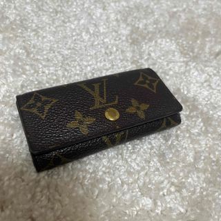 ルイヴィトン(LOUIS VUITTON)のルイヴィトン　キーケース　４連　4 モノグラム　VUITTON(キーケース)