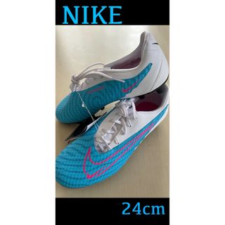 ナイキ(NIKE)の新品タグ付き　24㎝　NIKEナイキ　サッカースパイク ファントム GX(シューズ)