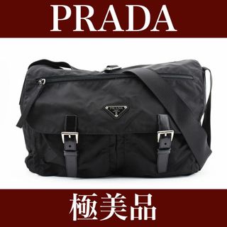 PRADA - 極美品　PRADA プラダ　メッセンジャーバッグ　ショルダー　24031610