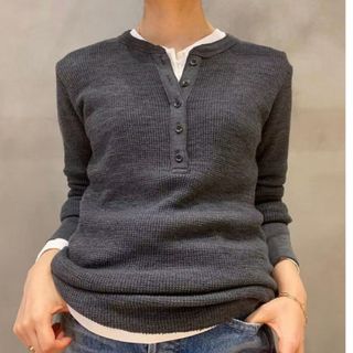 ドゥーズィエムクラス(DEUXIEME CLASSE)の新品　Deuxieme Classe　WOOLY THERMAL プルオーバー(カットソー(長袖/七分))