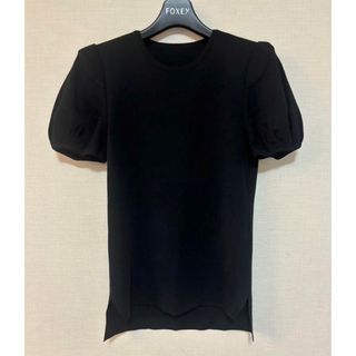 FOXEY NEW YORK - 美品 フォクシー ベロア トップス foxey VELOUR NOIR FOXEY NEW YORK - 美品 フォクシー ベロア トップス foxey VELOUR NOIR