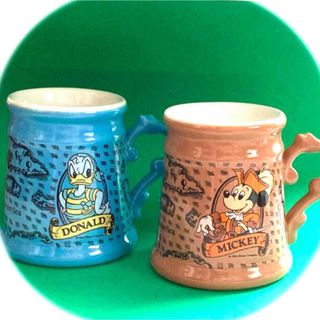 ディズニー(Disney)のレトロ　TDL カリブの海賊　マグマカップ(キャラクターグッズ)