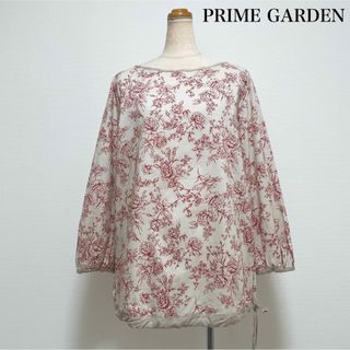 伊勢丹 - PRIME GARDEN 三越伊勢丹 フローラルコットンブラウス ナチュラル