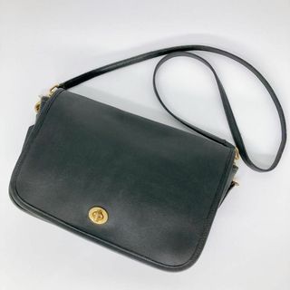 コーチ(COACH)の✨美品✨COACH オールドコーチ　ショルダーバッグ　ターンロック　ブラック(ショルダーバッグ)