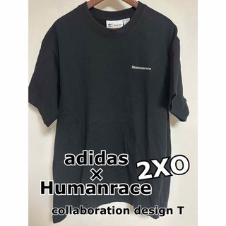 adidas - adidas × Humanrace コラボデザインT-shirt(2XO)