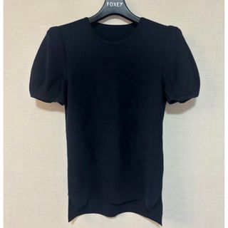 フォクシーニューヨーク(FOXEY NEW YORK)の美品　フォクシー　foxey  シュートップス　カットソー(カットソー(半袖/袖なし))