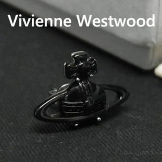 Vivienne Westwood - ヴィヴィアンウエストウッド 片耳のみ ピアス ブラック系 3261