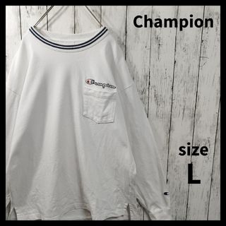 チャンピオン(Champion)の【Champion】Heavy Weight LS Tee(Tシャツ/カットソー(七分/長袖))