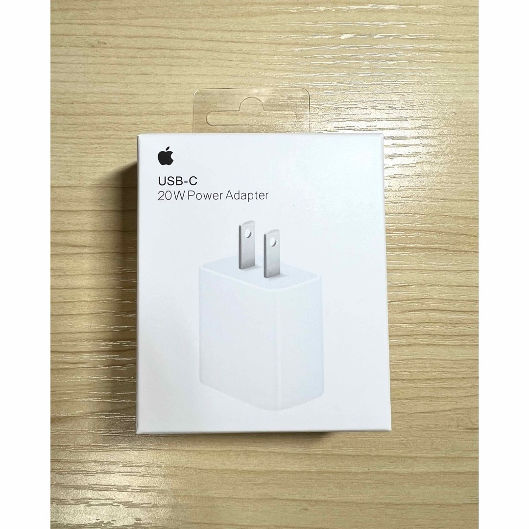 新品未開封-Apple 純正 USB-C 20W 電源アダプター 充電器 スマホ/家電/カメラのスマホアクセサリー(iPhoneケース)の商品写真