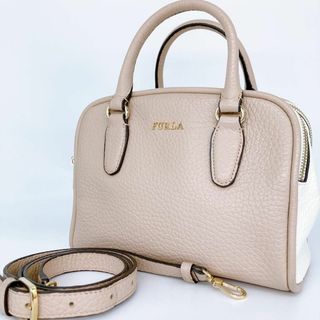 フルラ(Furla)の✨極美品✨FURLA フルラ シリ 2wayショルダーバッグ　ミニボストン(ショルダーバッグ)