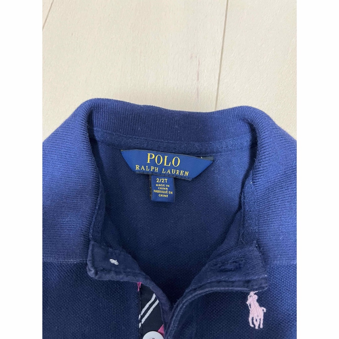 Ralph Lauren(ラルフローレン)のポロ　ラルフローレン　ワンピース　70 80 キッズ/ベビー/マタニティのベビー服(~85cm)(ワンピース)の商品写真