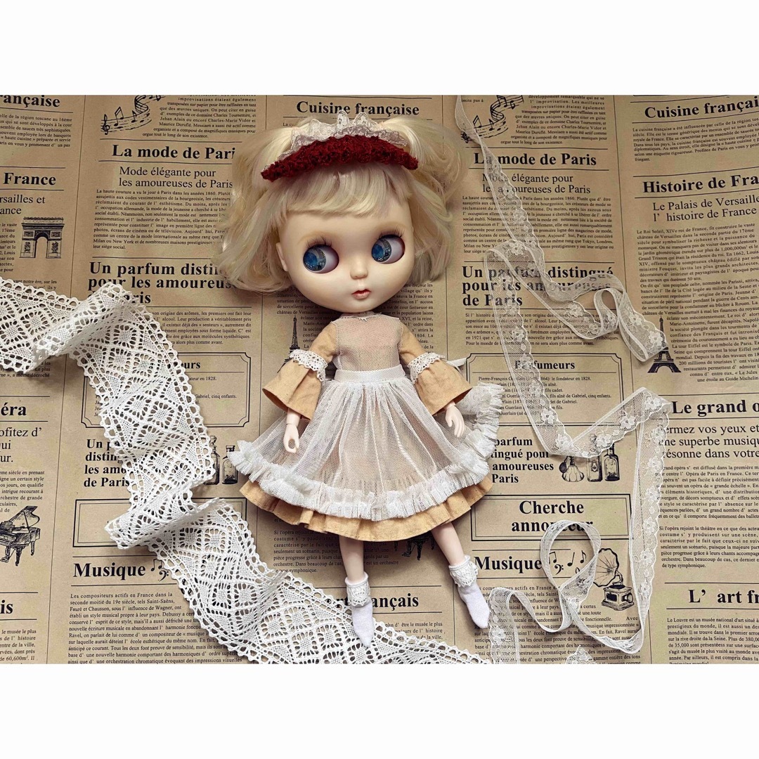 ブライスBlythe　リカちゃん　洋服セット エンタメ/ホビーのおもちゃ/ぬいぐるみ(キャラクターグッズ)の商品写真