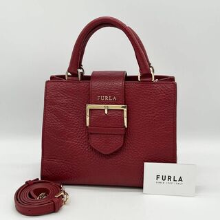 Furla - ✨️美品✨️FURLA Flo ハンドバッグ 2way ショルダーバッグ レッド